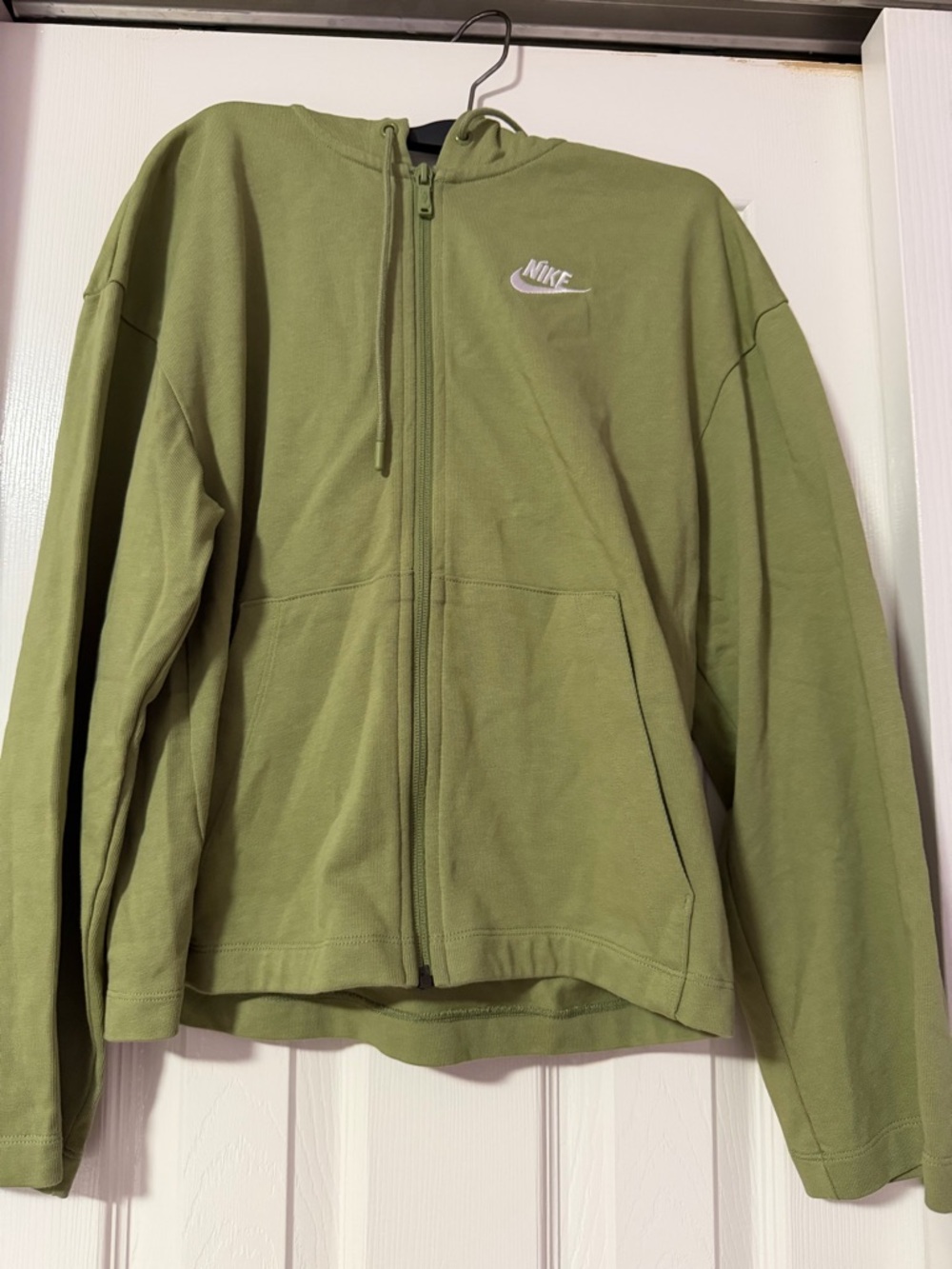 Nike Light Olive Green Pullover Sweatshirt
